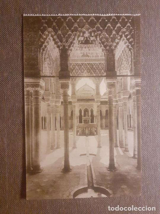Postales: GRANADA ALHAMBRA PATIO DE LOS LEONES EL TEMPLETE - Foto 1