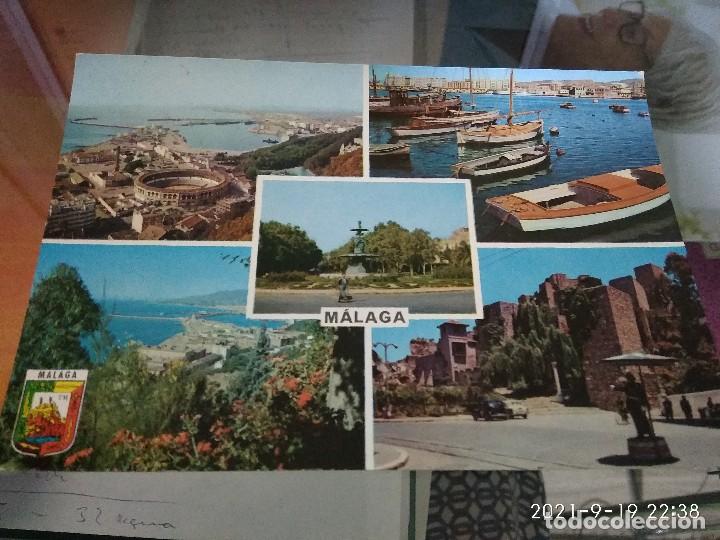 Postales: POSTAL MALAGA GUARDIA MUNICIPAL CIRCULADA SELLO
