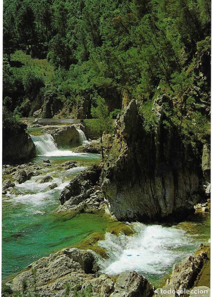 Postales: POSTAL. 1 - SIERRA DE CAZORLA. CASCADAS DEL RIO BOROSA. FOTOCOLOR SAN ANTONIO.