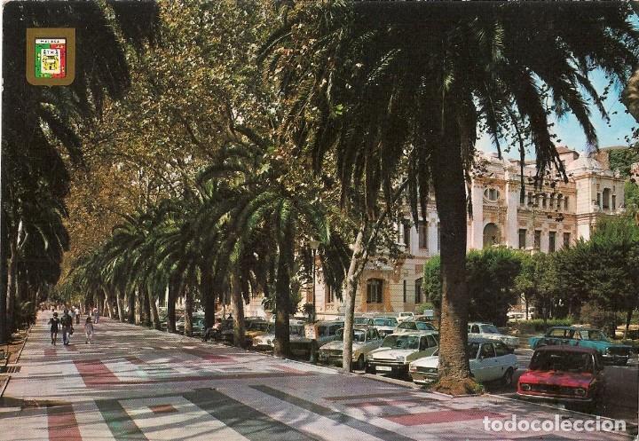 Postales: POSTAL M&Aacute;LAGA - PASEO DEL PARQUE - Foto 1