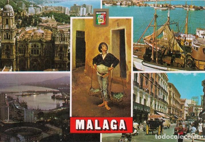Postales: POSTAL M&Aacute;LAGA - DIVERSOS ASPECTOS - Foto 1