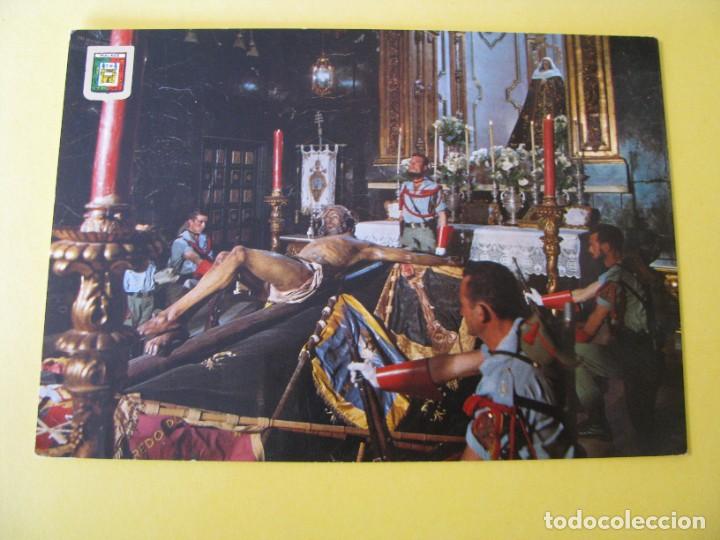 Postkarten: POSTAL DE M&Aacute;LAGA. SEMANA SANTA. ED. DOMINGUEZ. N&ordm; 142. STMO. CRISTO DE LA BUENA MUERTE.