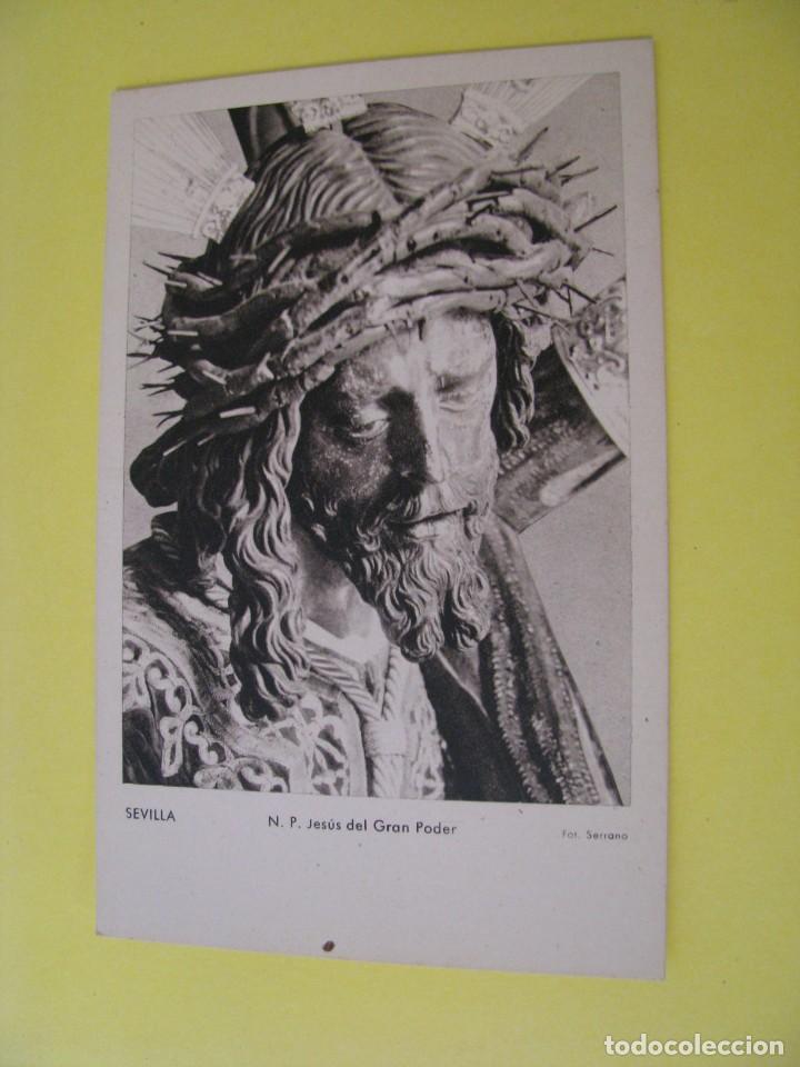 Postales: SEVILLA. N. P. JESUS DEL GRAN PODER. ORIGINAL SERRANO. - Foto 1