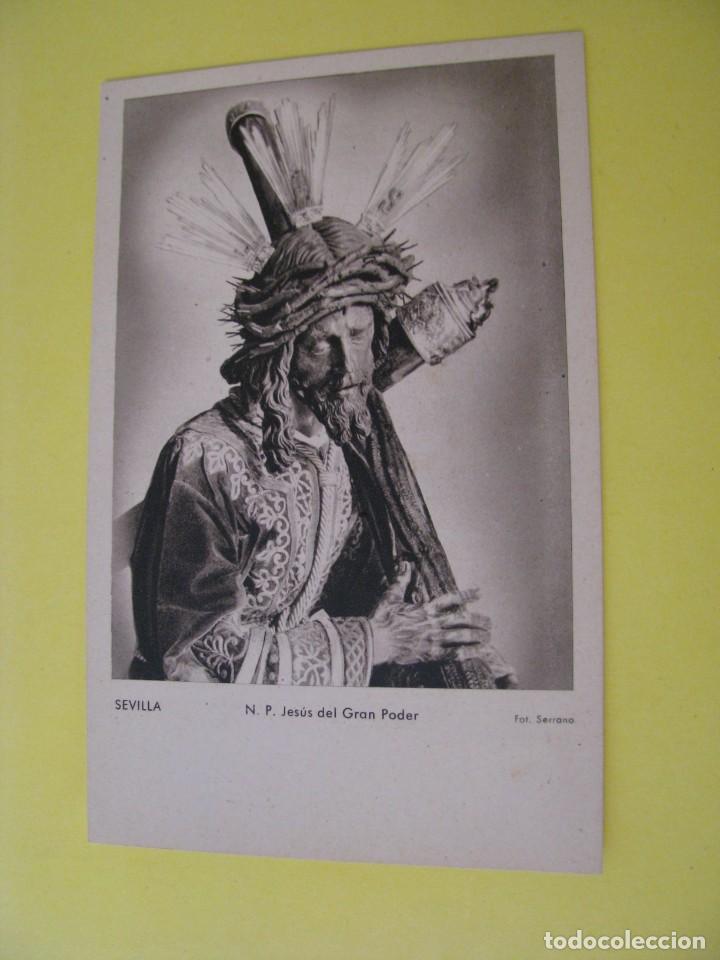 Postales: SEVILLA. N. P. JESUS DEL GRAN PODER. ORIGINAL SERRANO. - Foto 1