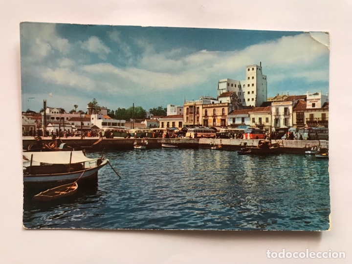 Postales: ALGECIRAS (C&aacute;diz) Postal Serie II, No.8710, Muelle de Pescadores. Edic., Campa&ntilde;a y Puig (a.1959)