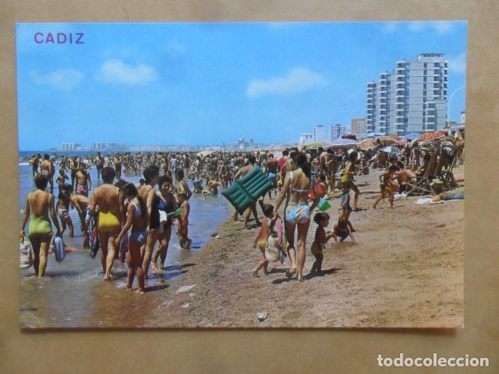 Postales: POSTAL - CADIZ - PLAYA DE LA VICTORIA