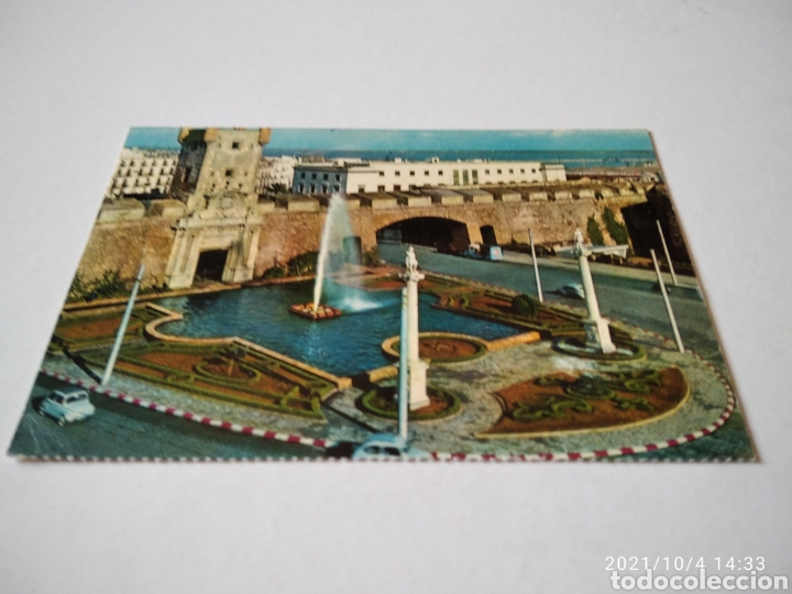 Postales: Postal Cadiz Puerta de tierra