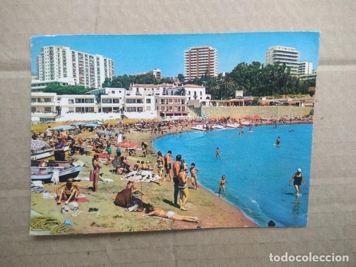 Postales: Postal costa del sol benalmadena costa, playa saint tropez