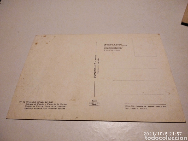 Postales: Postal Malaga - Foto 2