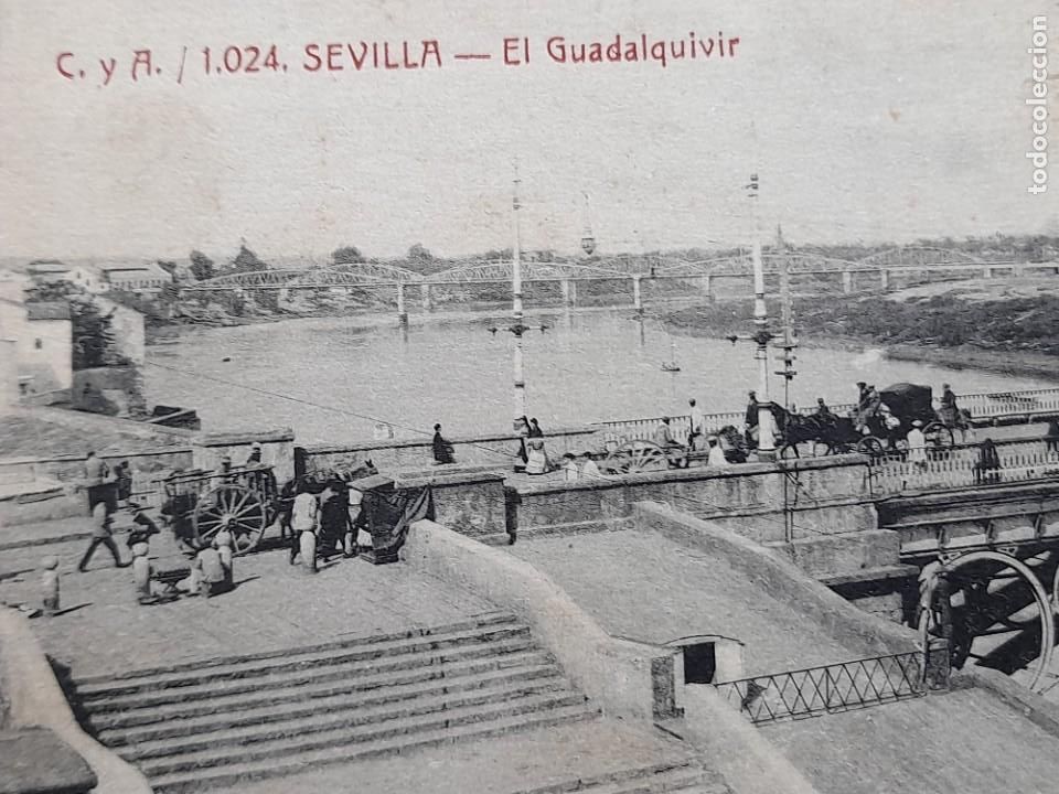 Postales: Sevilla. El Guadalquivir. - Foto 2
