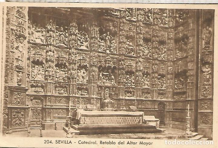 Postales: SEVILLA CATEDRAL SIN ESCRIBIR - Foto 1