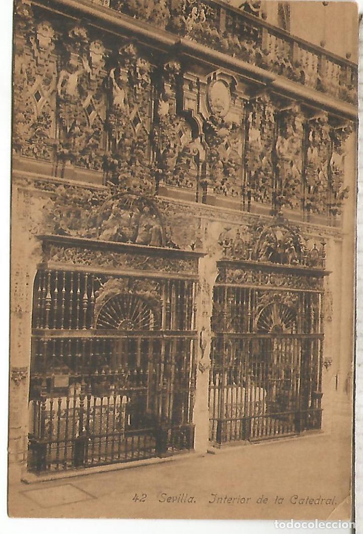 Postales: SEVILLA CATEDRAL SIN ESCRIBIR - Foto 1