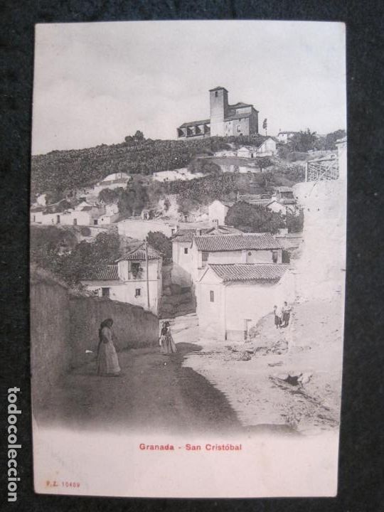 Postales: GRANADA-SAN CRISTOBAL-P.Z. 10489-POSTAL ANTIGUA-(85.055)
