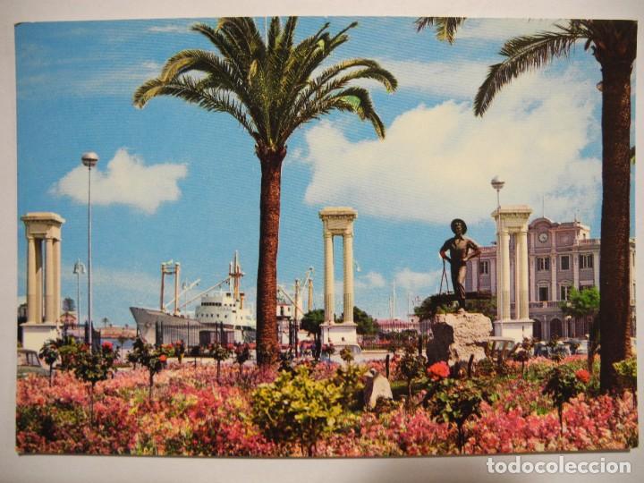 Postales: Málaga. Plaza Queipo de Llano. Ed García Garrabella n. 60. Nueva - Foto 1 - 295719163