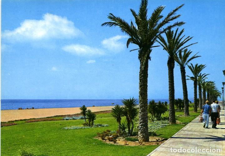 Postkarten: N&ordm; 3-ROQUETAS DE MAR. Almer&iacute;a. Paseo Mar&iacute;timo. Sin circular. EDICIONES ARRIBAS