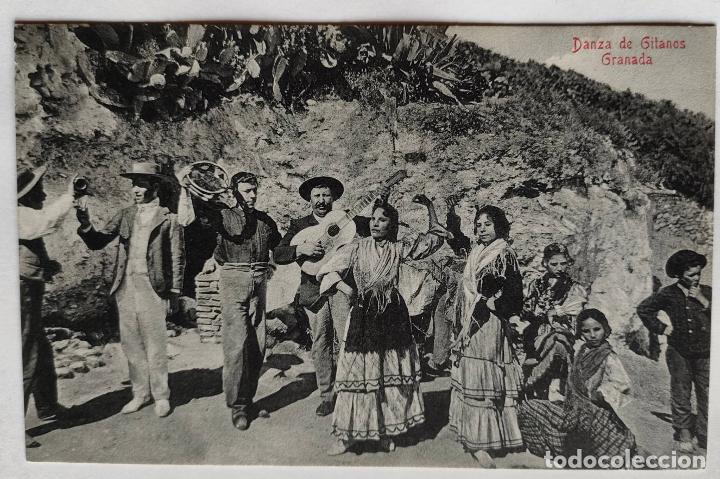Postales: GRANADA DANZA DE GITANOS - Foto 1