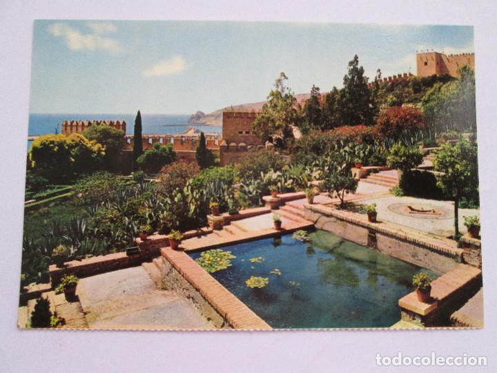 Postales: POSTAL ALMERIA - JARDINES DE LA ALCAZABA - FARDI - 1965 - SIN CIRCULAR