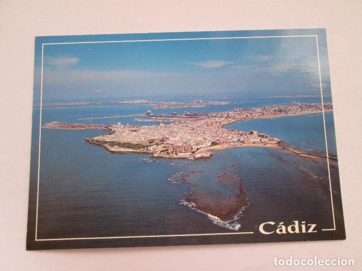 Postales: POSTAL CADIZ VISTA AEREA - PAJARES 673 - 1997 - SIN CIRCULAR