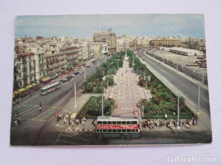 Postales: POSTAL CADIZ AVENIDA RAMON DE CARRANZA - ALFA 113 - 1960 - SIN CIRCULAR