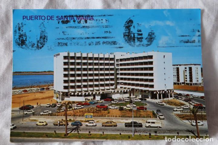 Postales: 36 PUERTO DE SANTA MARIA HOTEL PUERTO BAHIA MATASELLOS 1979 COCHES KOMBI VW