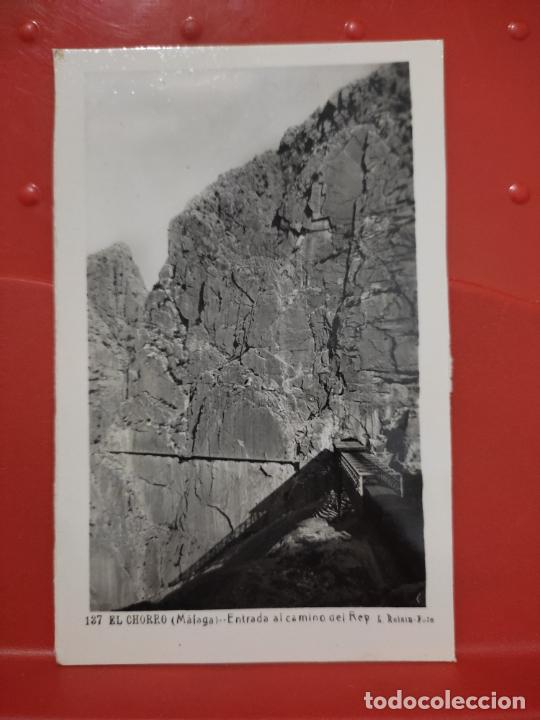 Postales: CHORRO MALAGA FOTO ROISIN SC137 ENTRADA CAMINO REY