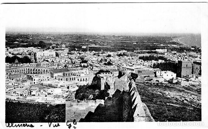 Postkarten: Almer&iacute;a - Vista general - Postal ofrecida por el Hotel Sim&oacute;n - Ed. Hauser y Menet - 142x91mm