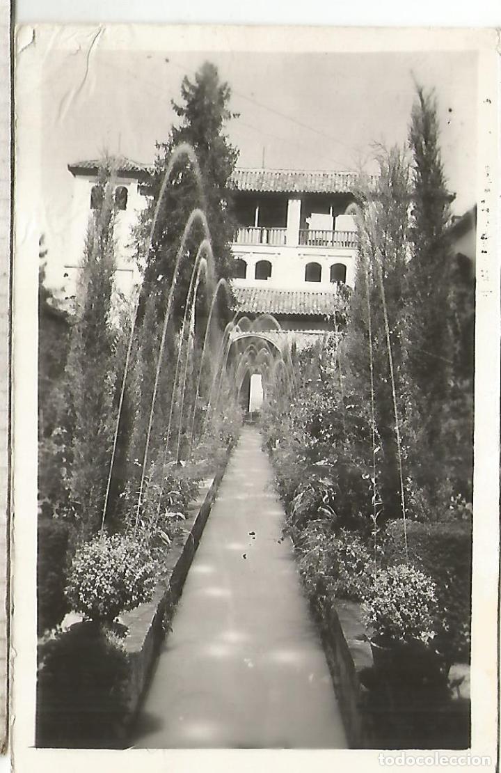 Postales: GRANADA GENERALIFE ESCRITA - Foto 1