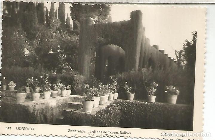 Postales: GRANADA GENERALIFE SIN ESCRIBIR - Foto 1