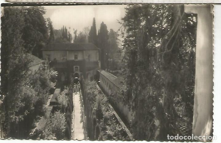 Postales: GRANADA GENERALIFE ESCRITA - Foto 1