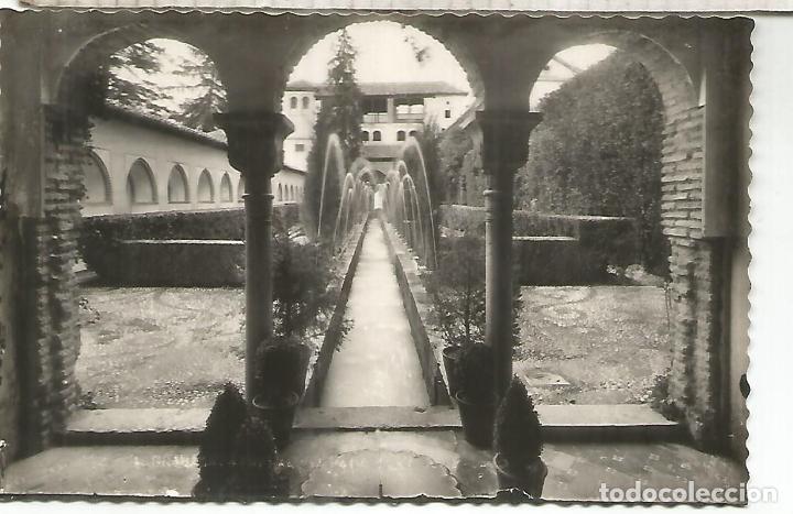 Postales: GRANADA GENERALIFE ESCRITA - Foto 1