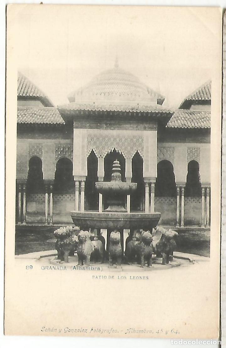 Postales: GRANADA ALHAMBRA DORSO SIN DIVIDIR - Foto 1