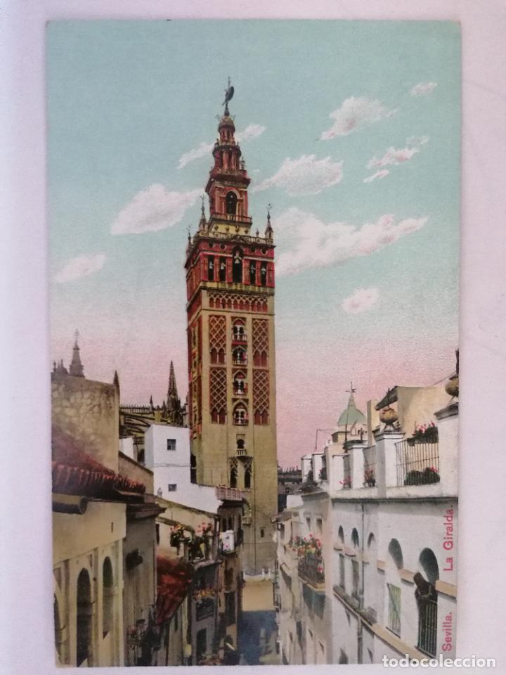 Cartoline: POSTAL SEVILLA - LA GIRALDA, SIN CIRCULAR, COLOREADA