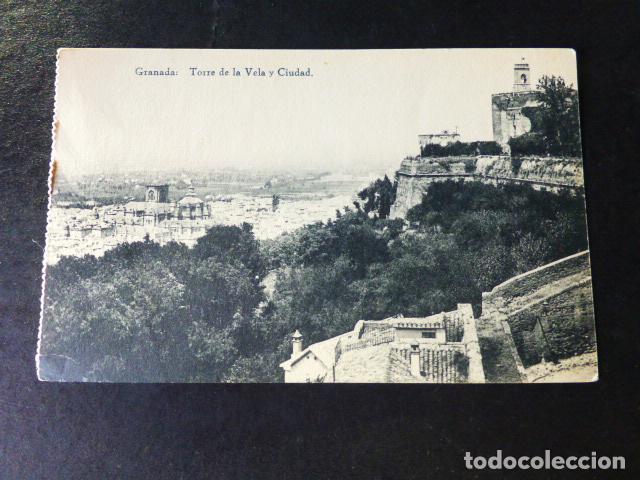 Postales: GRANADA TORRE DE LA VELA Y CIUDAD - Foto 1