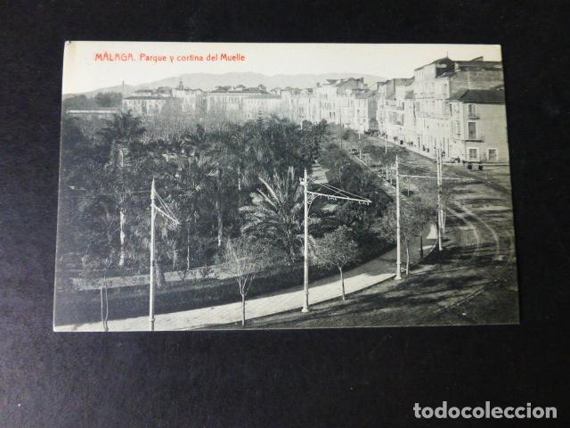 Postais: MALAGA PARQUE Y CORTINA DEL MUELLE
