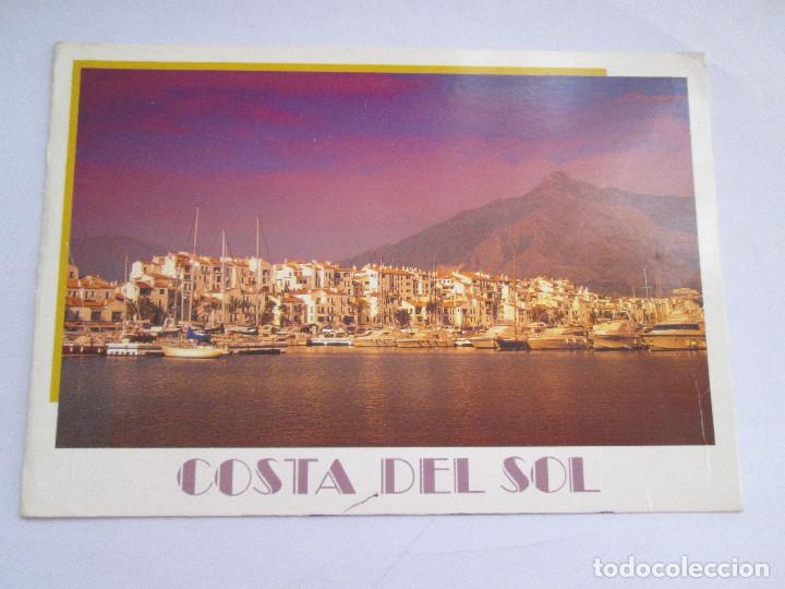 Cartoline: POSTAL MALAGA - PUERTO BANUS MARBELLA - STUDIO EDITORES - ESCRITA SIN CIRCULAR