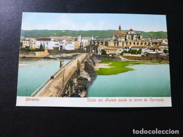 Cartoline: CORDOBA VISTA DEL PUENTE DESDE LA TORRE DE CARRAOLA ED. PURGER SIN DIVIDIR 2743