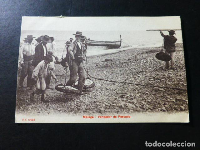 Cartoline: MALAGA VENDEDOR DE PESCADO ED. PZ N&ordm; 10603
