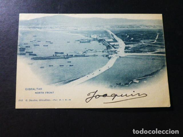 Postales: GIBRALTAR CADIZ NORTH FRONT - Foto 1
