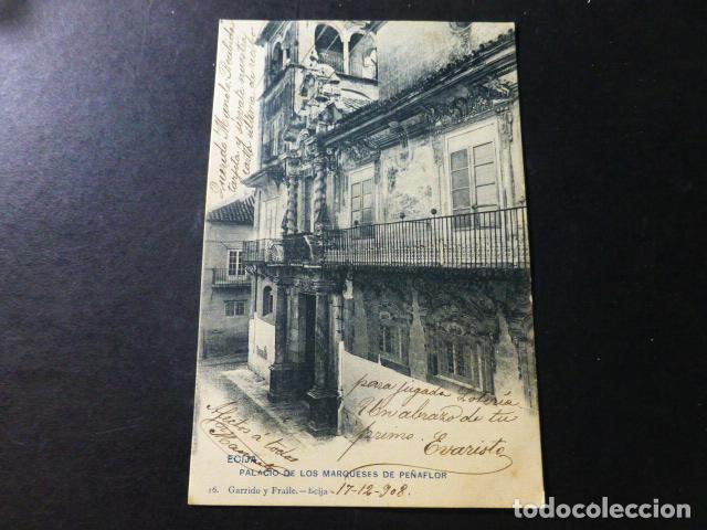Postales: ECIJA SEVILLA PALACIO DE LOS MARQUESES DE PE&Ntilde;AFLOR - Foto 1