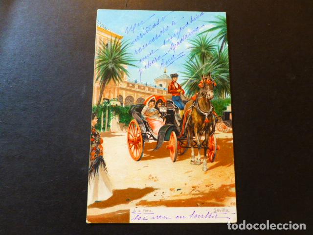 Postales: SEVILLA A LA FERIA - Foto 1