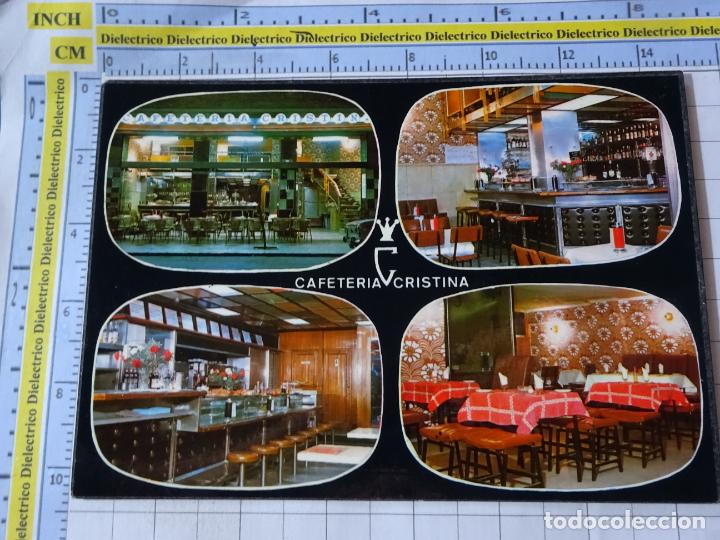 Postais: POSTAL DE M&Aacute;LAGA. A&Ntilde;O 1974. CAFETER&Iacute;A CRISTINA CALLE C&Oacute;RDOBA. CHELVIZ. 2523