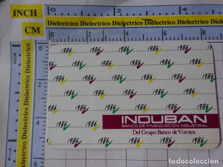 Postkarten: CALENDARIO DE BOLSILLO DE CAJAS DE AHORRO BANCOS. A&Ntilde;O 1987 INDUBAN BANCO FINANCIACI&Oacute;N INDUSTRIAL