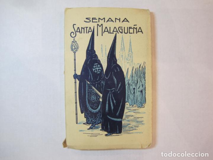 MALAGA-SEMANA SANTA MALAGUEÑA-BLOC DE POSTALES ANTIGUAS PROCESIONES-ROISIN-VER FOTOS-(85.739) (Postales - España - Andalucía Antigua (hasta 1939))