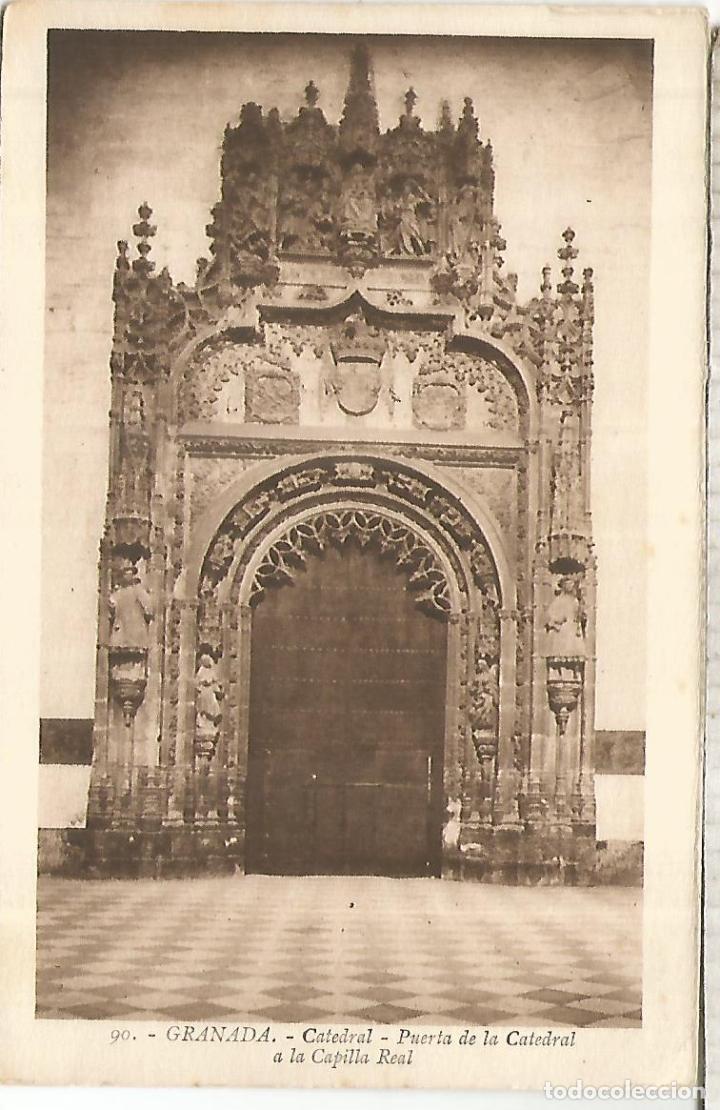 Postales: GRANADA CATEDRAL SIN ESCRIBIR - Foto 1