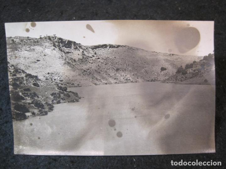 Postales: MALAGA-EL CHORRO-PANTANO DE GAITANEJO-FOTOGRAFIA ANTIGUA-(86.028)