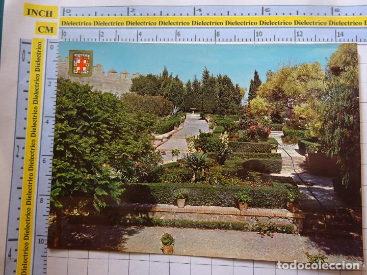 Cartoline: POSTAL DE ALMER&Iacute;A. A&Ntilde;O 1964. LA ALCAZABA, JARDINES. 9 ESCUDO ORO. 1299