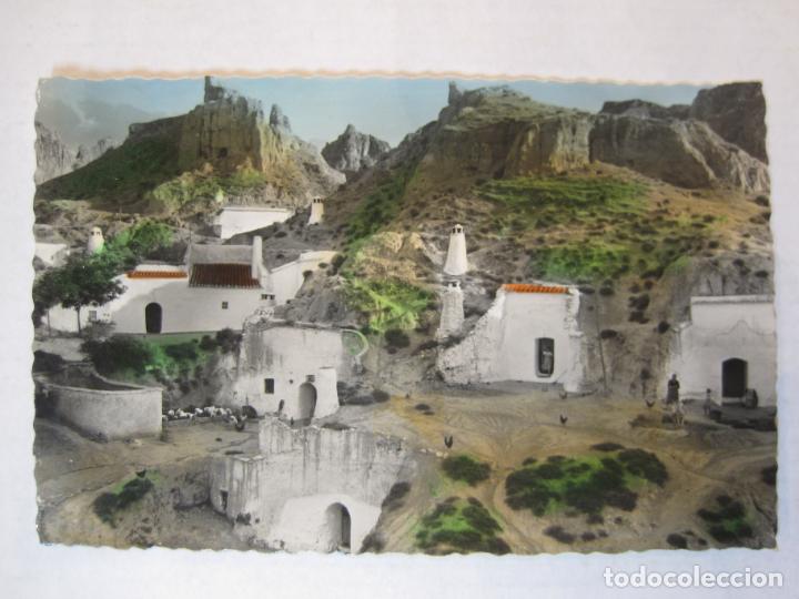 Postales: GUADIX-VISTA DE CUEVAS-ED&middot;LIBRERIA PEREZ RUIZ-27-POSTAL ANTIGUA-(86.087)