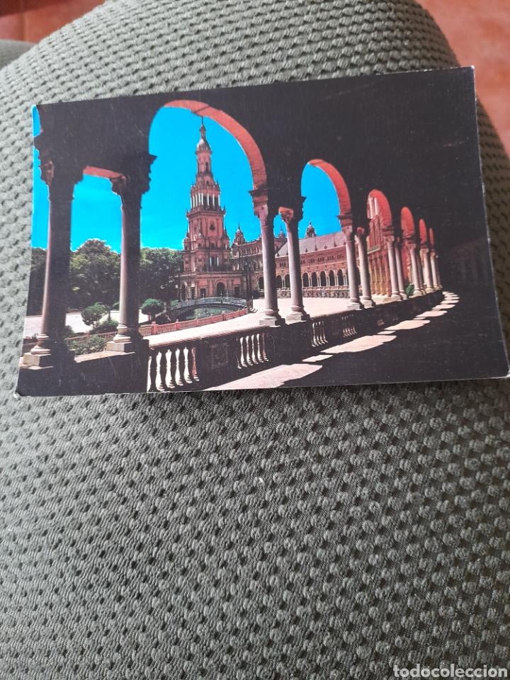Postales: ANTIGUA BEASCOA POSTAL SIN CIRCULAR 526 GALERIA DE LA PLAZA DE ESPA&Ntilde;A SEVILLA
