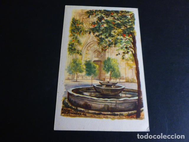 Postales: SEVILLA LA CATEDRAL POSTAL ILUSTRADA - Foto 1