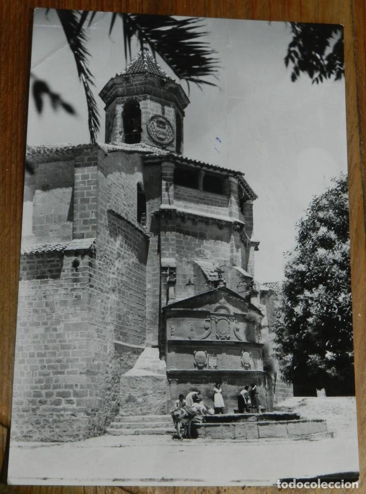 Postales: FOTO POSTAL DE UBEDA (JAEN) ABSIDE Y FUENTE DE LA IGLESIA DE SAN PABLO, EXCLUSIVA DE FEDERICO AAM, C